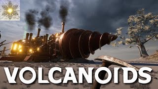 Volcanoids  erste Schritte  Gameplay German Deutsch [upl. by Ettesus]