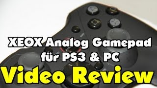 Speedlink  XEOX Wireless Controller für PS3PC  Video Review HDDeutsch [upl. by Zita75]