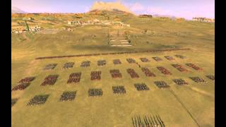 rome 2 project realism real numbers roman legion and tactics [upl. by Ylrebmik]