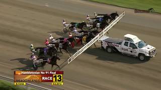 91st Hambletonian Final  Marion Marauder  August 6 2016 [upl. by Miriam930]