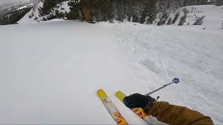 Frog Lake Ridge cornice collapse [upl. by Nylynnej922]