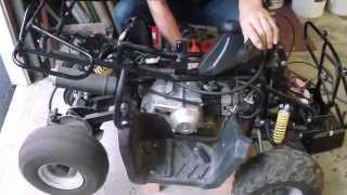 2006 Buyang Kids ATV repair amp running amp riding [upl. by Cyrilla63]