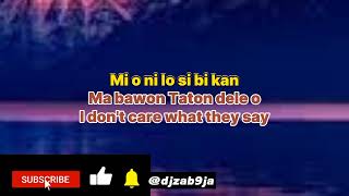 Adewale Ayuba  koloba Koloba Karaoke Version edited by djzab9jatv [upl. by Dasya774]