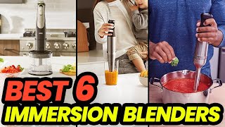 Best Immersion Blenders for 2024 Effortless Blending [upl. by Dare282]