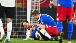 Leon Goretzka unfair foul Vs LiechtensteinGoretzkaLiechtenstein [upl. by Joice]