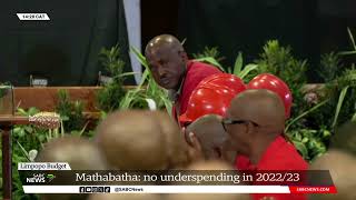 Limpopo Budget  No underspending in 202223 financial year Mathabatha [upl. by Biebel106]