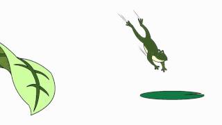 Jumping frog animation [upl. by Dalt]