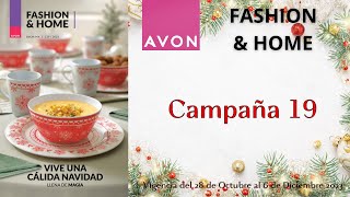 AVON FASHION amp HOME Campaña 19 2023 [upl. by Nylhsa]