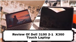 Review of Dell Latitude 3190 21 X360 touch Laptop 8 generation😱 [upl. by Nwahsel]