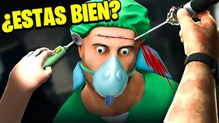 OPERANDO a BOB FUERA de CONTROL 😱 Surgeon Simulator Vr [upl. by Albric926]