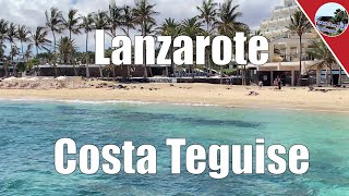 Costa Teguise Lanzarote ein Spaziergang an die paradiesischen Strände [upl. by Euginomod]