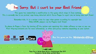 My Friend Peppa Pig AntiPiracyScreen Full Part IXII [upl. by Adey]