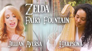 Zelda  quotFairy Fountainquot  Vocal amp Harp Cover by Jillian Aversa feat Harpsona [upl. by Lehcsreh]