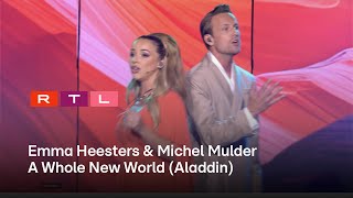 Emma Heesters amp Michel Mulder  A Whole New World Aladdin  Stars On Stage [upl. by Ev]