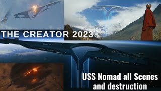 The Creator 2023 USS Nomad and its destruction scene [upl. by Antonio]