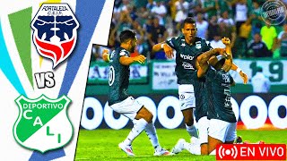 Fortaleza 21 Deportivo Cali  Clausura Colombia Jornada 3 [upl. by Hanny159]