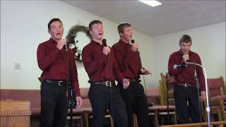 Our First Video Ever  Just A Little Talk With Jesus Redeemed Quartet  2015 [upl. by Nanaek]