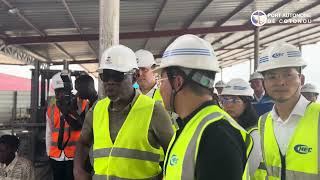 Visite du Ministre du Cadre de Vie et des Transports chargé du Développement Durable au PAC [upl. by Dame]