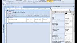 DB05UE10 Datenbanken mit MS Access LE05 Relationales Modell 2 Teil10 Formular Warenkorb [upl. by Strawn]