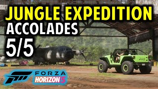 Jungle Expedition All Optional Accolades Location  Forza Horizon 5 FH5 Walkthrough [upl. by Scoville]