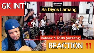 SA DIYOS LAMANG sampaguita Cover FRANZ Rhythm  REACTION [upl. by Kikelia]