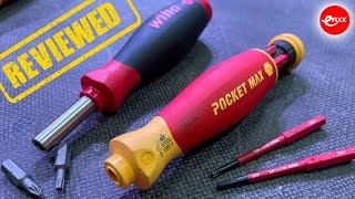 The Wiha PocketMax Screwdriver Ideal for Electricians Going Places [upl. by Anuaf]