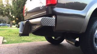 2006 F250 Powerstroke 4quot straight pipe SCT tuner upgraded Garrett turbo EGR delete [upl. by Heiner33]