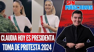 PREVIO CLAUDIA SHEINBAUM TOMA PROTESTA EN SAN LÁZARO  HABEMUS PRESIDENTA [upl. by Epoh456]