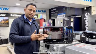 Samsung 28 Liter Convection Microwave Oven With All Accessories Unboxing and Demo [upl. by Mattah]