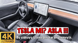 TESLA SINIFTA KALDI Tesla alırken bir daha düşünün Tesla ModelY tesla teslamodely teslamodel3 [upl. by Nyrehtak113]