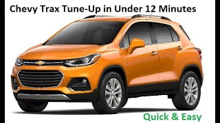 Chevy Trax Complete Tune Up in less than 12 minutes 20172020 EcoTec Engine [upl. by Nawuq]