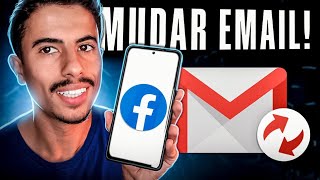 Como MUDAR EMAIL do FACEBOOK em pelo CELULAR  Atualizado [upl. by Nahgeem]