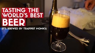 WESTVLETEREN 12 REVIEW  quotBest Beer In The Worldquot  Brewed in Belgium by Trappist Monks [upl. by Aryaz]