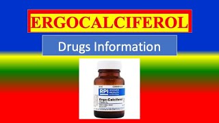 ERGOCALCIFEROL  Generic Name Drug class Precautions  How to use Side Effects [upl. by Halika]