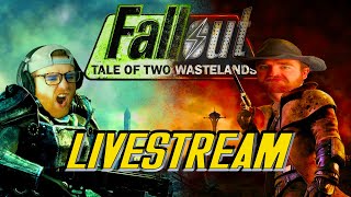 Fallout New Vegas The Lonesome Road DLC 3  Fallout Tale of Two Wastelands Livestream 17 [upl. by Acirem335]