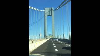 Verrazano bridge NYC [upl. by Nairadal]