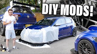 DIY Modifications to my 500BHP Golf R Track Car [upl. by Lisbeth]