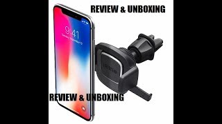 UNBOXING amp REVIEW  iOttie Easy One Touch 4 Air Vent Car Mount Phone Holder [upl. by Isleen599]