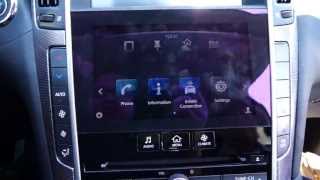 Infiniti Q50 InTouch Adaptive Steering Settings [upl. by Amlet]