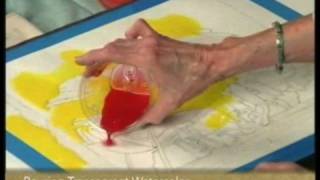 Preview  Pouring Transparent Watercolor with Jean Grastorf [upl. by Airbmac477]