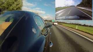 Maserati Quattroporte 180mph sound by Capristo [upl. by Nemraciram]