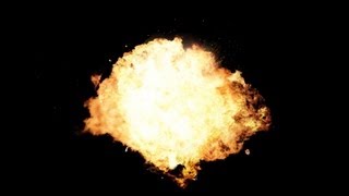 big fire explosion  black and green background  green screen effects  free use [upl. by Ney]