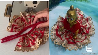 How to make laddu gopal dress 😍no6😍 httpswwwyoutubecomcladdugopals [upl. by Sander224]