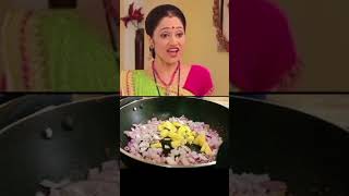 Poha ma mirchi Dali ho ki mirchi ma poha Tarak Mehta ka ooltah chashma poha recipe shorts [upl. by Zerdna]