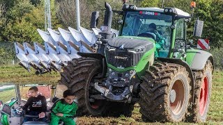 Fendt 1050  CabView  Labours 2017  Démonstration Danneels Sba [upl. by Richma49]