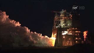 RS25 engine test [upl. by Conrado]