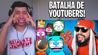 REACT Turma do Problems Vs Mussa  Batalha de Youtubers [upl. by Dolley692]