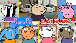 Pippa Pig Animada  Clase en Linea [upl. by Yenattirb181]