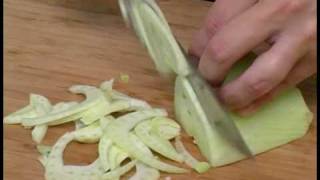 Cooking Tips  How to Slice Anise Fennel [upl. by Eineg]