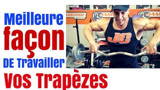 Musculation  Meilleur façon de Travailler Vos Trapèzes  SHRUGS  TIRAGE [upl. by Mooney]